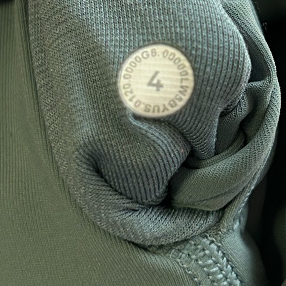 Lululemon EUC SHR Wunder Under Tide Water Teal Size 4 - Picture 3 of 3